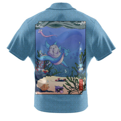 Lapras Pokemon Japanese Art Hawaiian Shirt