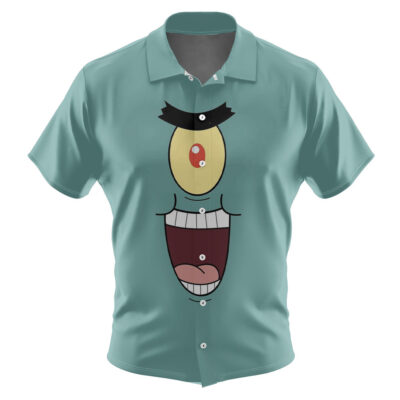 Plankton SpongeBob SquarePants Hawaiian Shirt