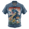 Gyarados and Magikarp Pokemon Japanese Art Hawaiian Shirt