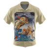 Arcanine Pokemon Japanese Art Hawaiian Shirt