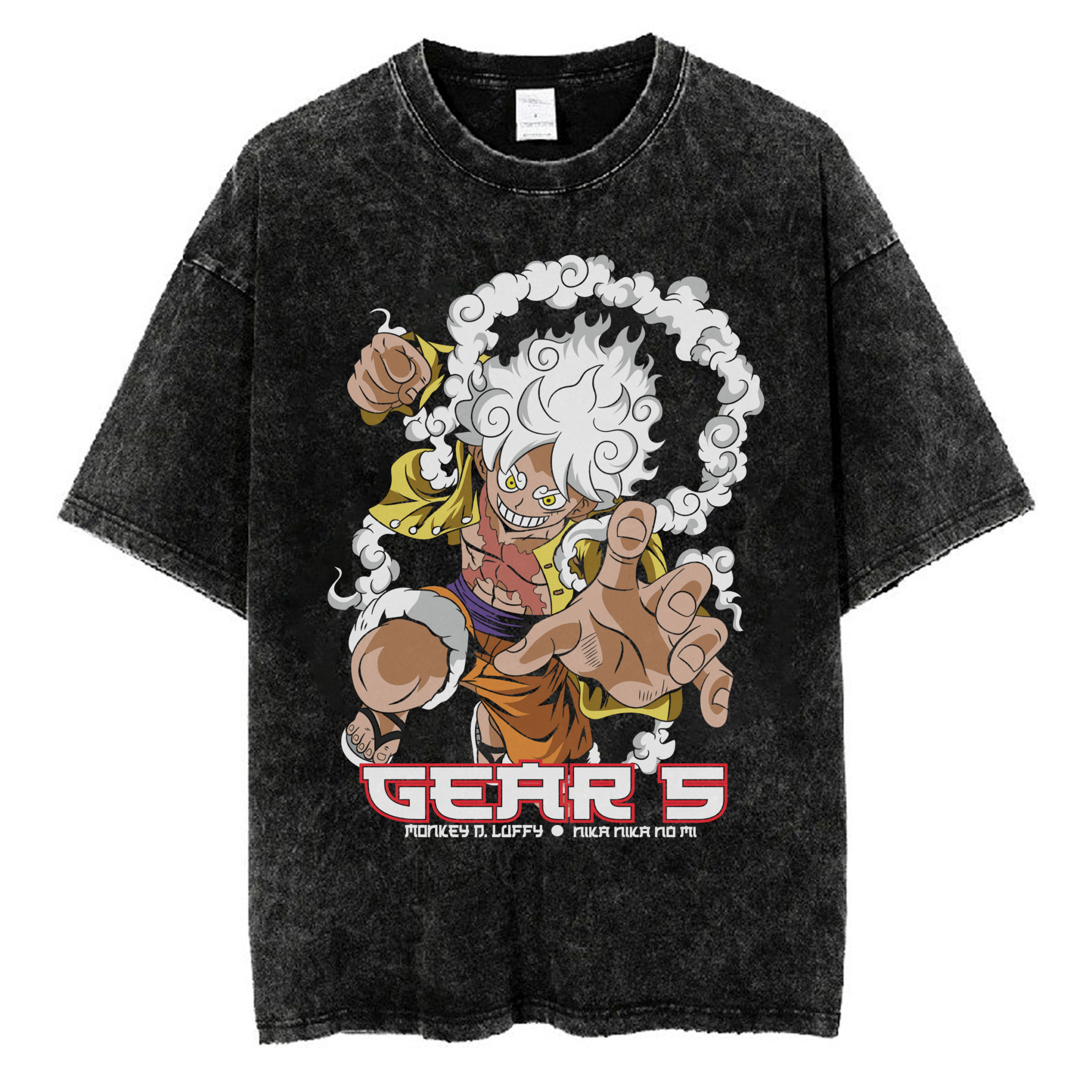 Cartel Luffy Gear 5 Full One Piece T-shirt V2