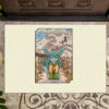 Glaceon Pokemon Japanese Art Doormat