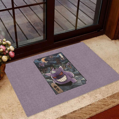 Gengar Pokemon Japanese Art Doormat