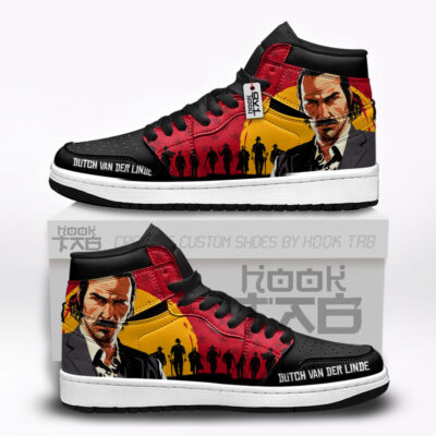 Dutch van der Linde J1 Sneakers Custom Red Dead Redemption Shoes