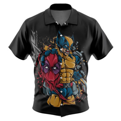 Deadpool and Wolverine Marvels Hawaiian Shirt