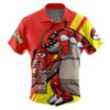 Groudon Pokemon Hawaiian Shirt