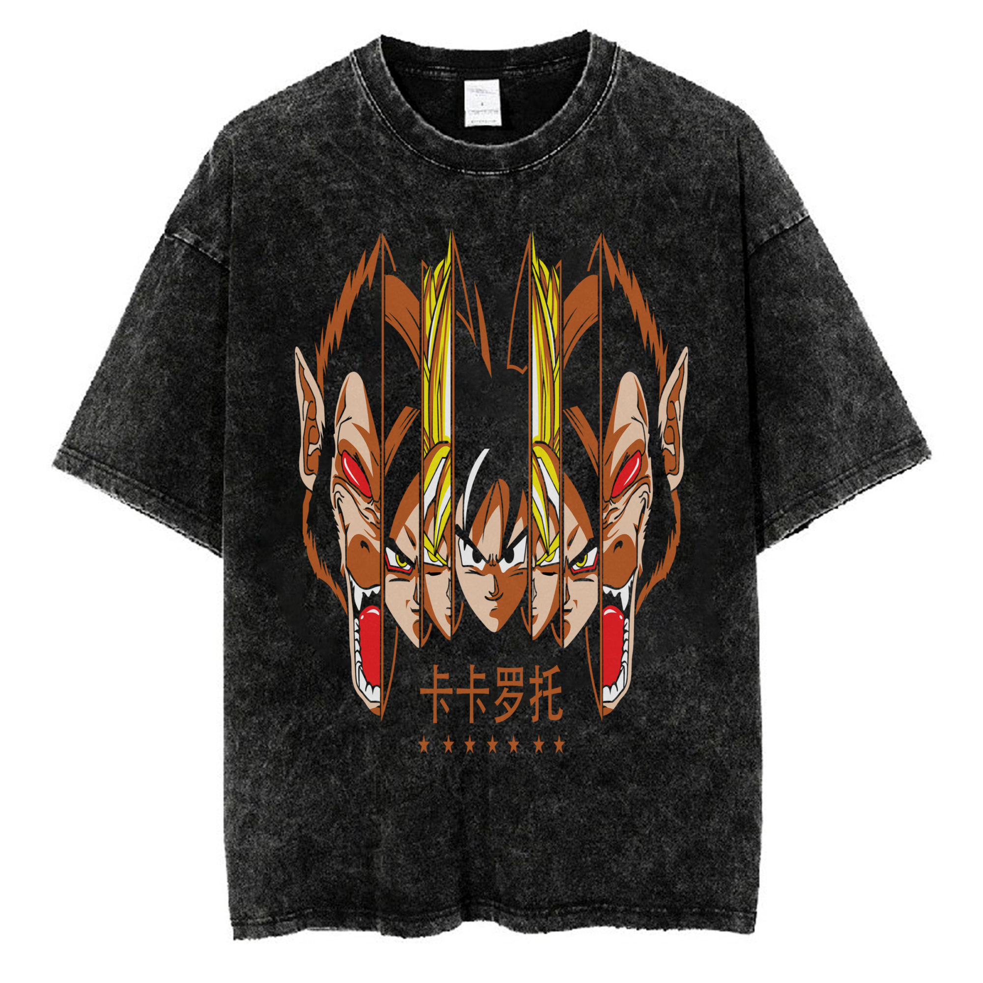 Goku Face Dragon Ball Z T-shirt V7