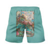 Venusaur Pokemon Japanese Art Gym Shorts