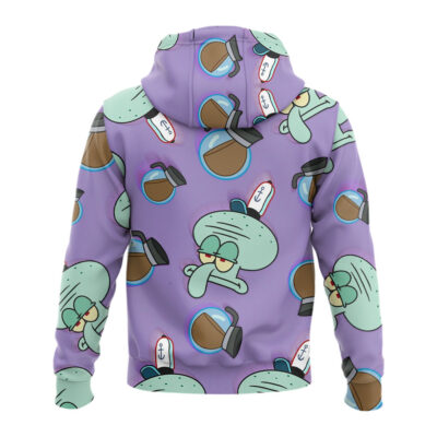 Squidward Tentacles SpongeBob SquarePants Hoodie