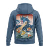 Gyarados and Magikarp Pokemon Japanese Art Hoodie