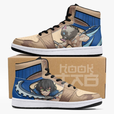 Inosuke Hashibira Demon Slayer v2 Mid 1 Basketball Shoes