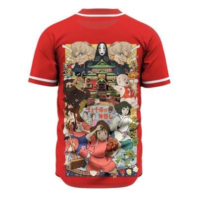 Spirited Away Baseball Jersey