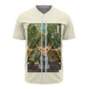 Leafeon Pokemon Japanese Art Baseball Jersey