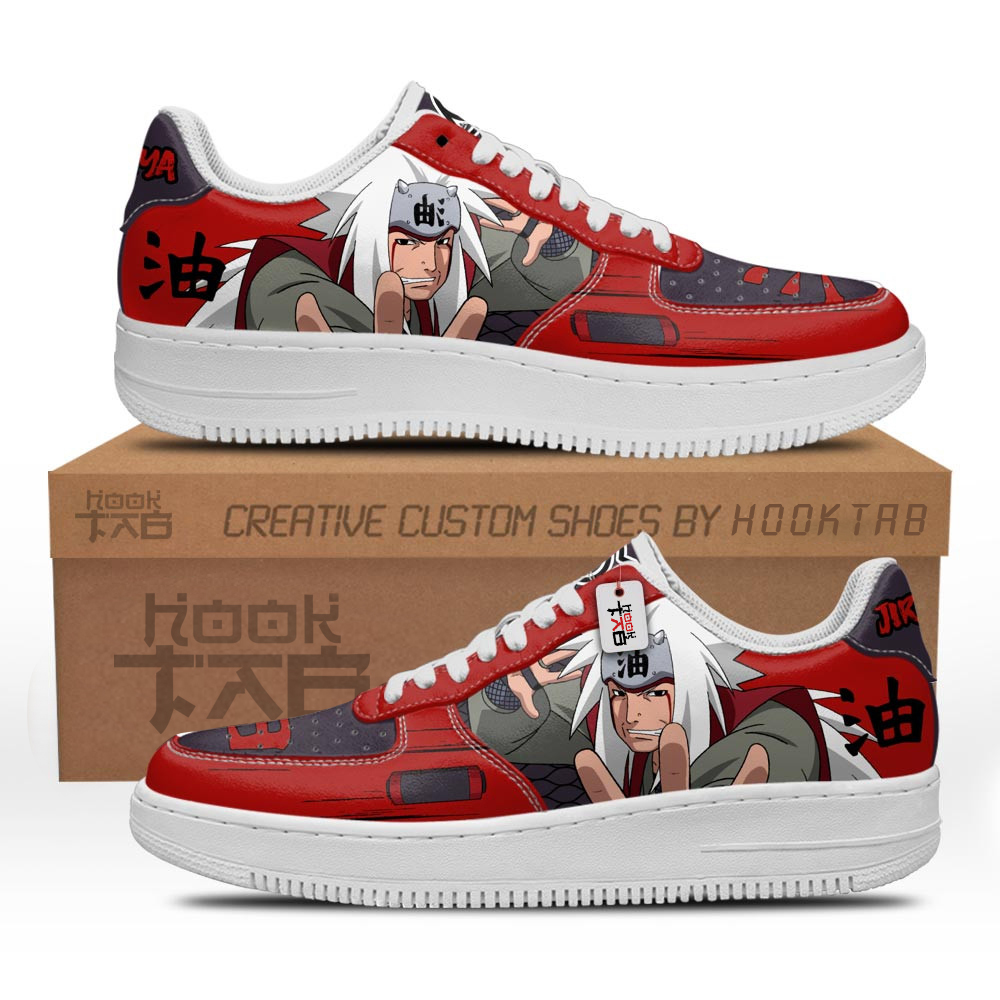 Jiraiya Shoes Anime Air Anime Sneakers - HookTab.com