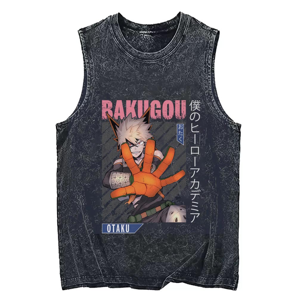 Katsuki Bakugo My Hero Academia Tank Top V4 - HookTab.com