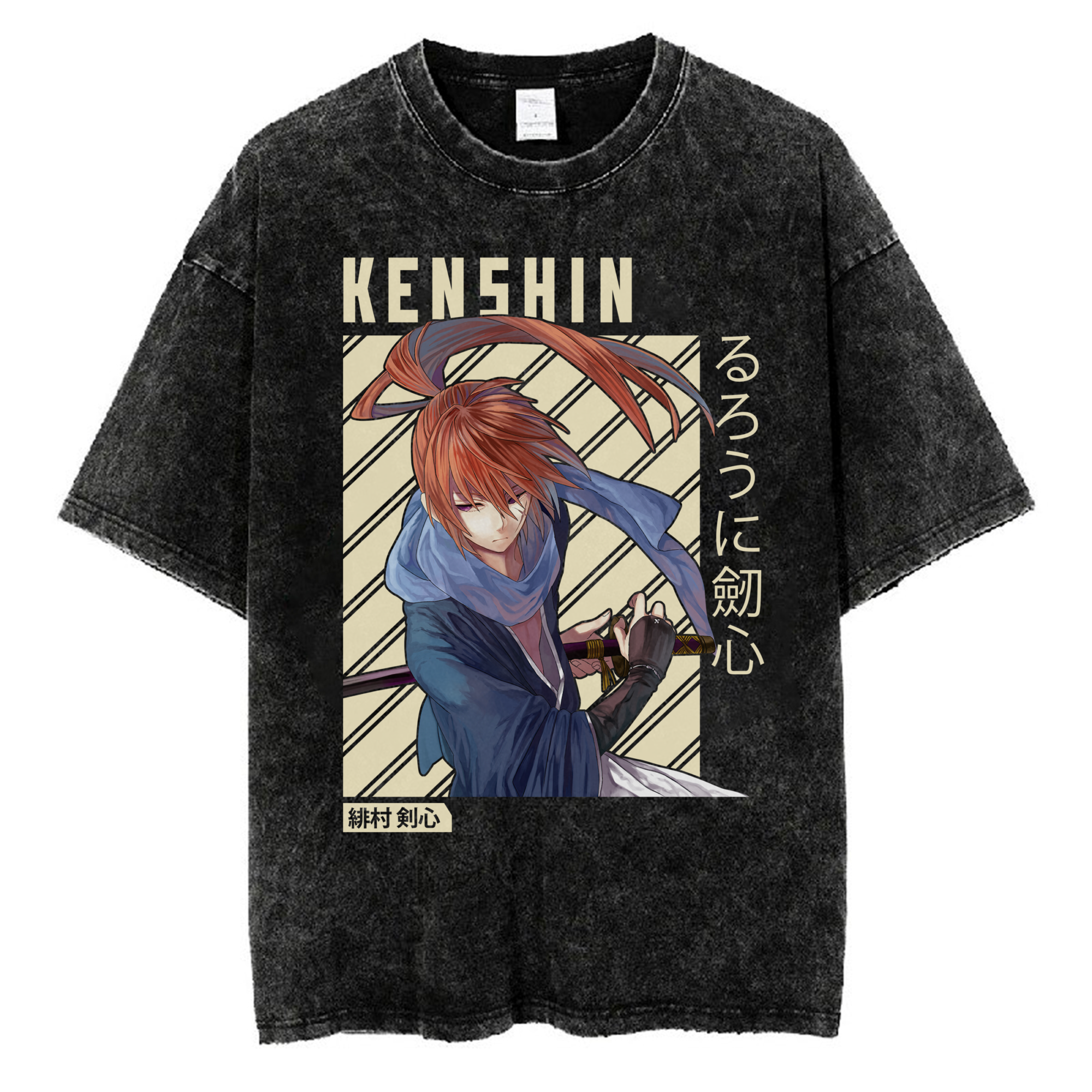 Kenshin Himura Rurouni Kenshin T-shirt V1