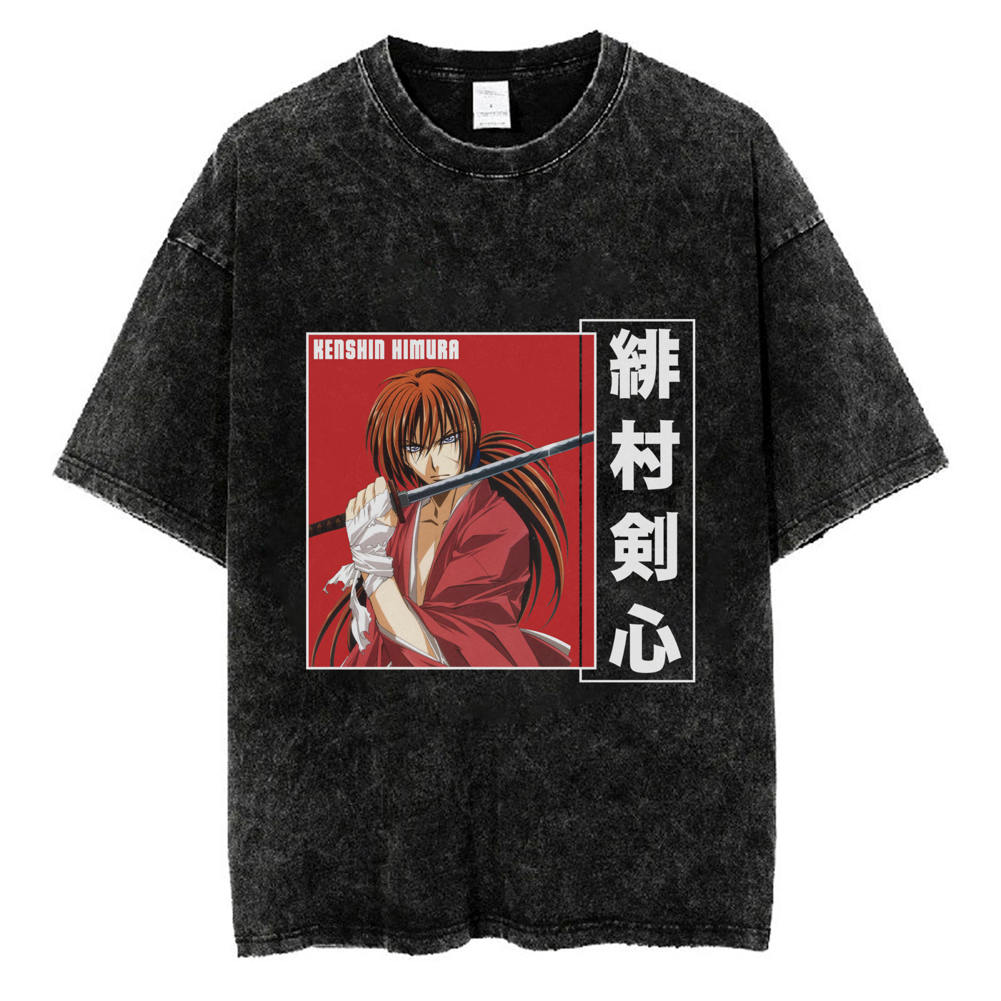 Kenshin Himura Rurouni Kenshin T-shirt V15