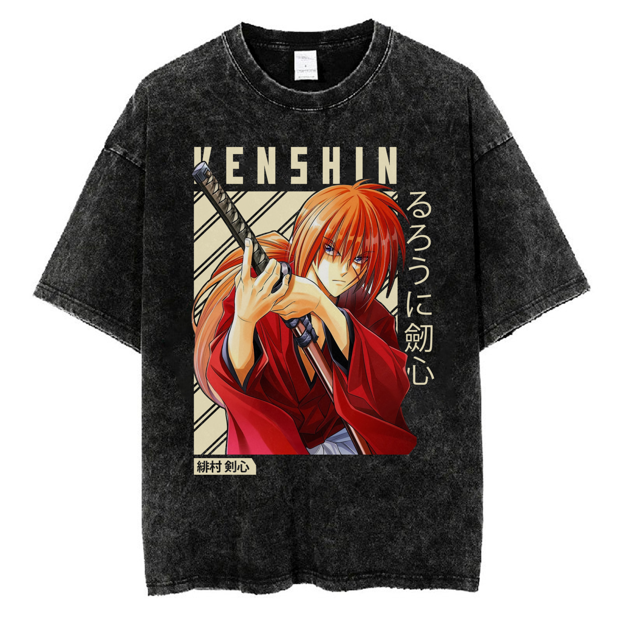 Kenshin Himura Rurouni Kenshin T-shirt V2