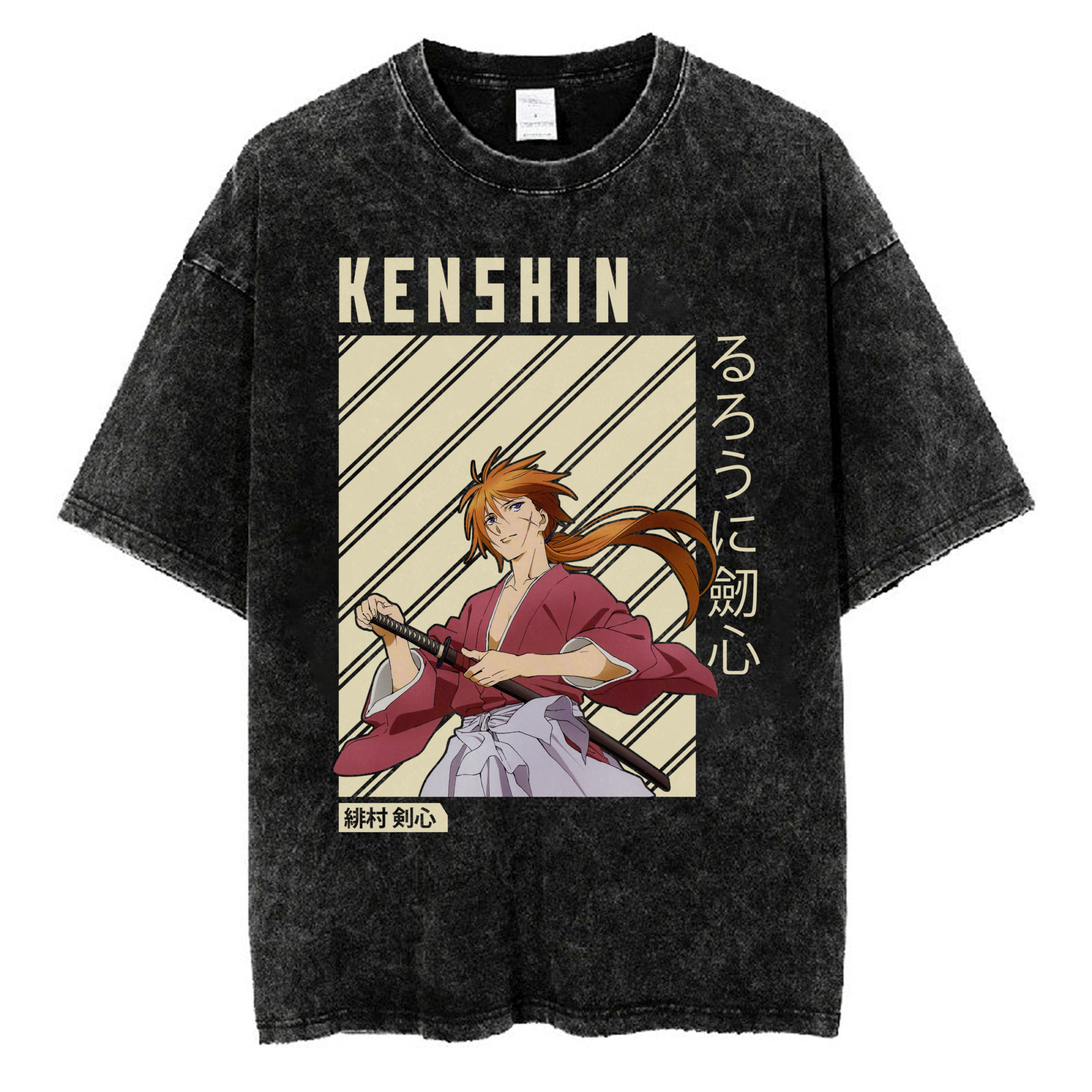 Kenshin Himura Rurouni Kenshin T-shirt V21