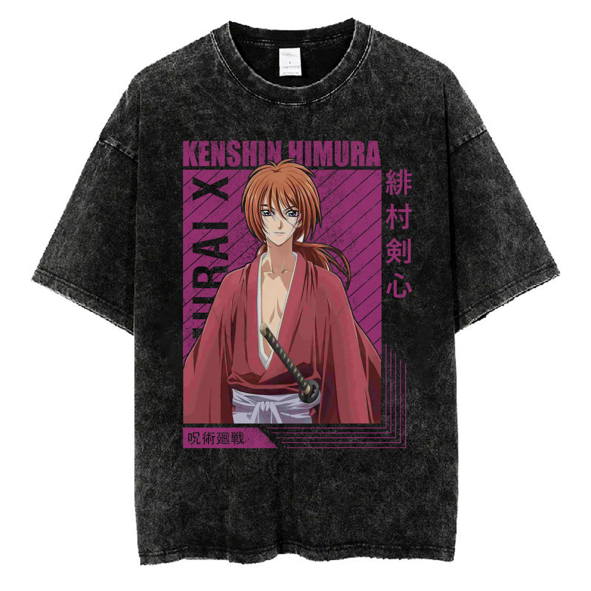 Kenshin Himura Rurouni Kenshin T-shirt V36