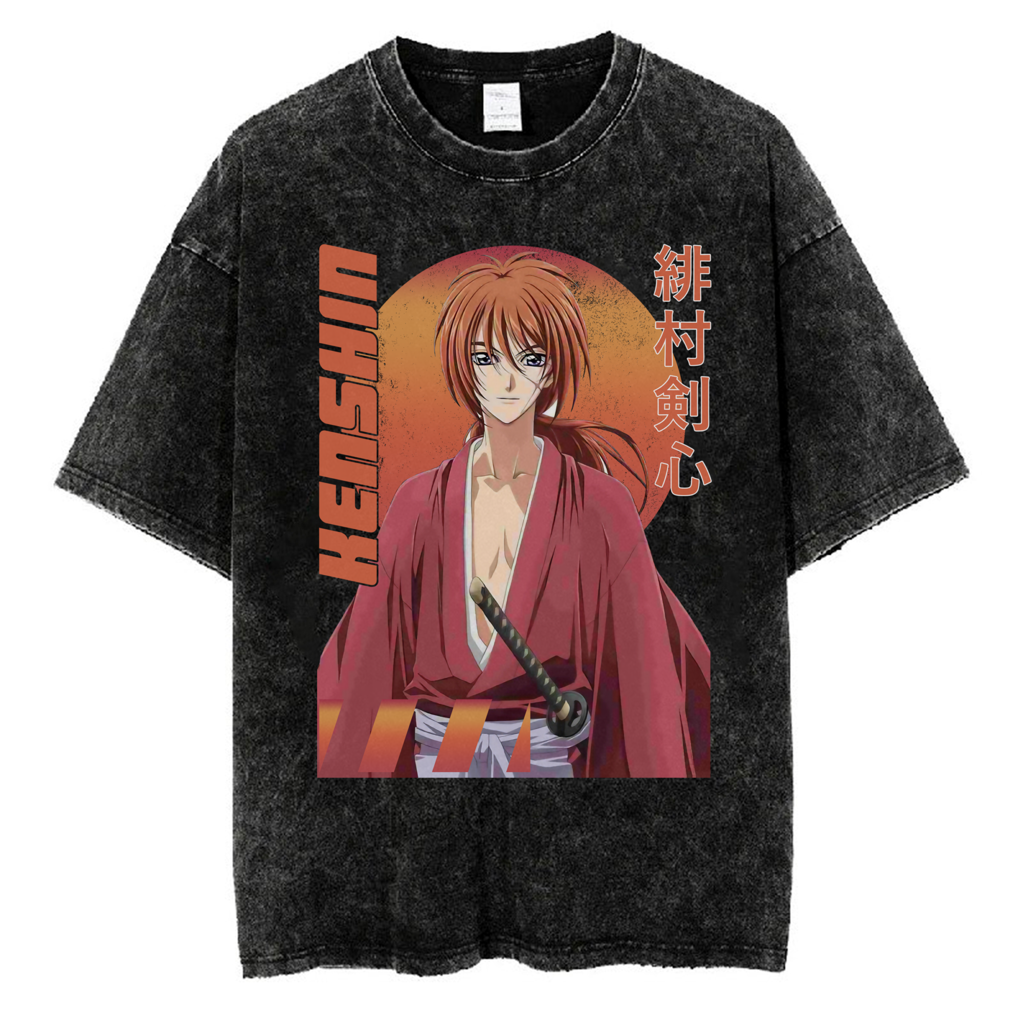 Kenshin Himura Rurouni Kenshin T-shirt V37