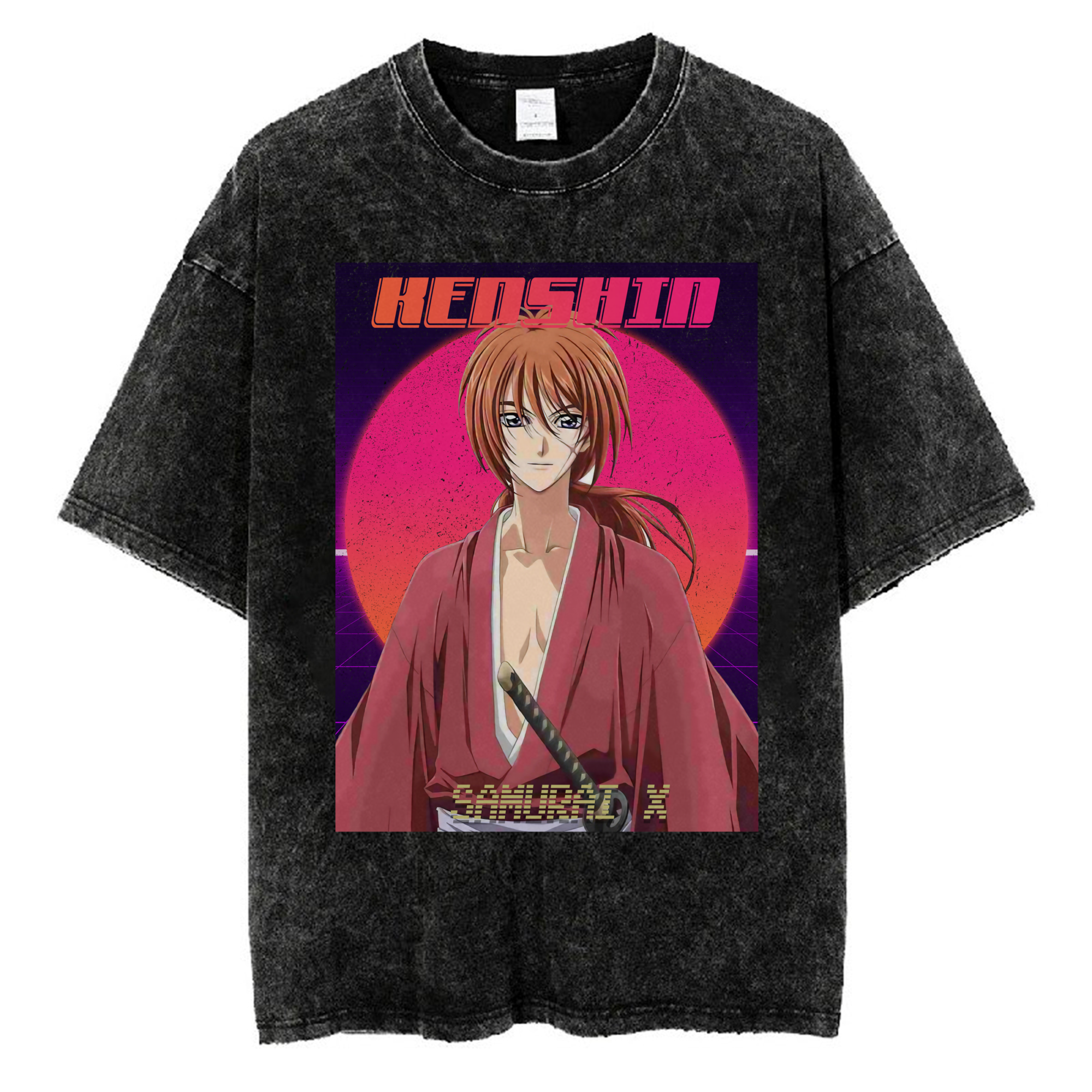 Kenshin Himura Rurouni Kenshin T-shirt V40