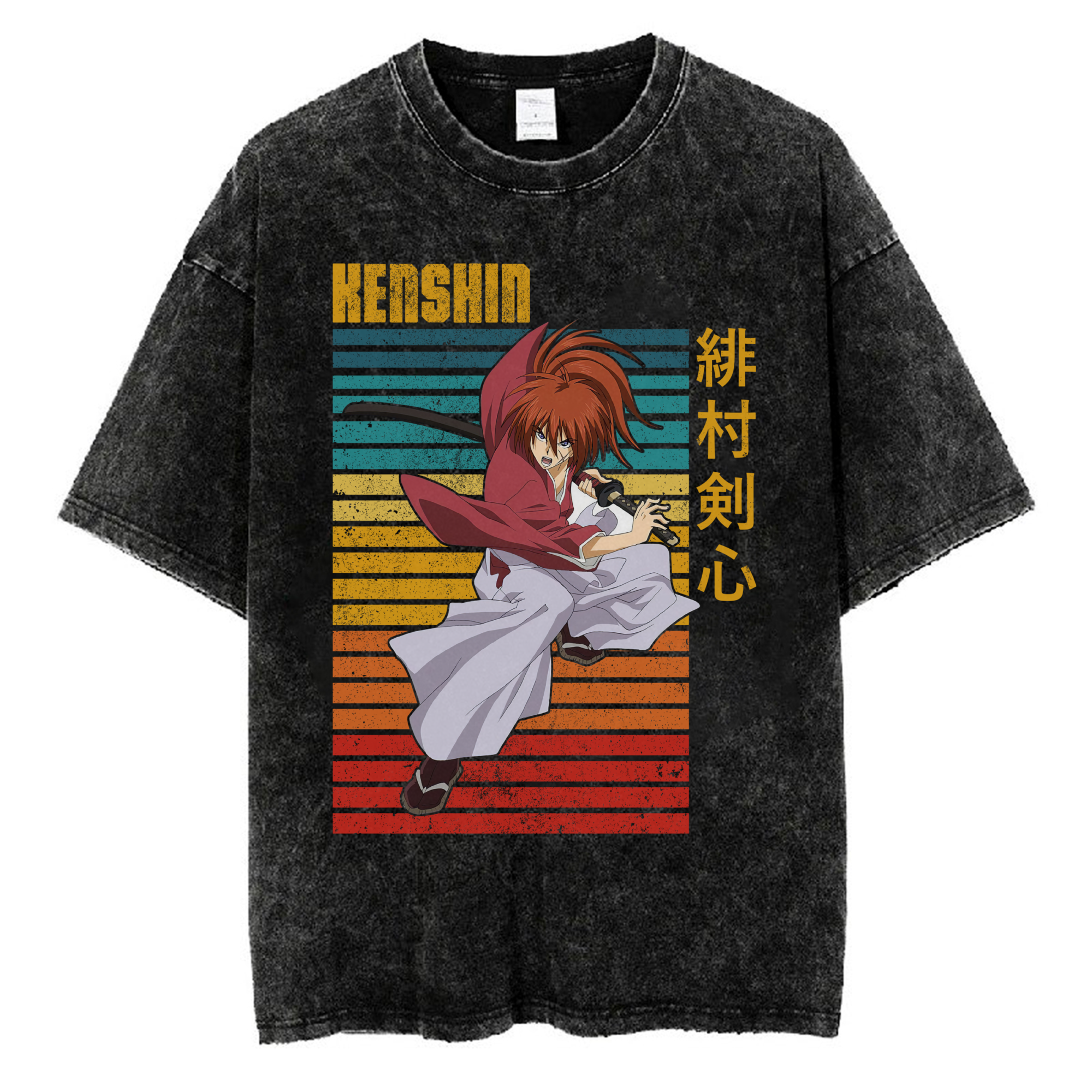 Kenshin Himura Rurouni Kenshin T-shirt V48