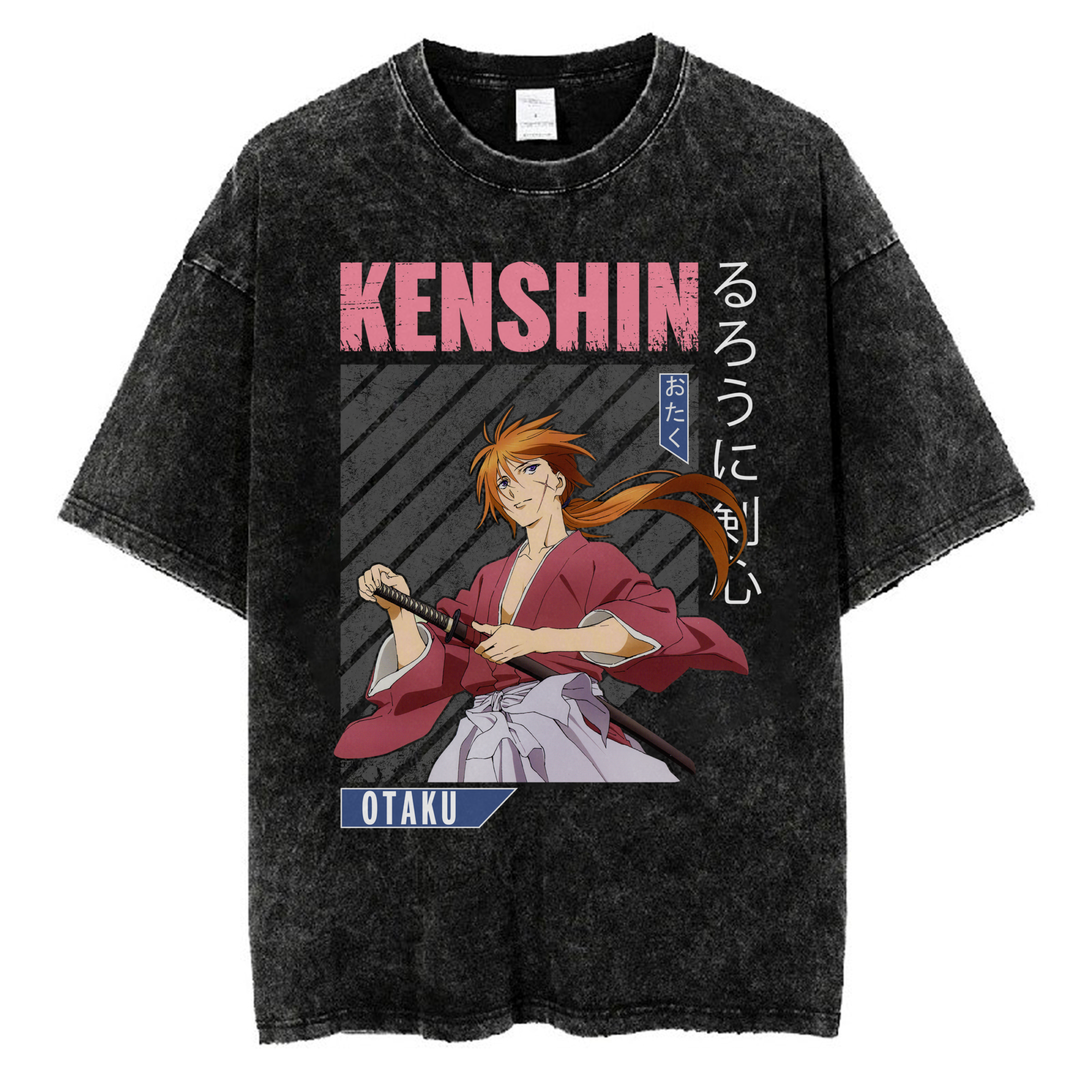 Kenshin Himura Rurouni Kenshin T-shirt V5