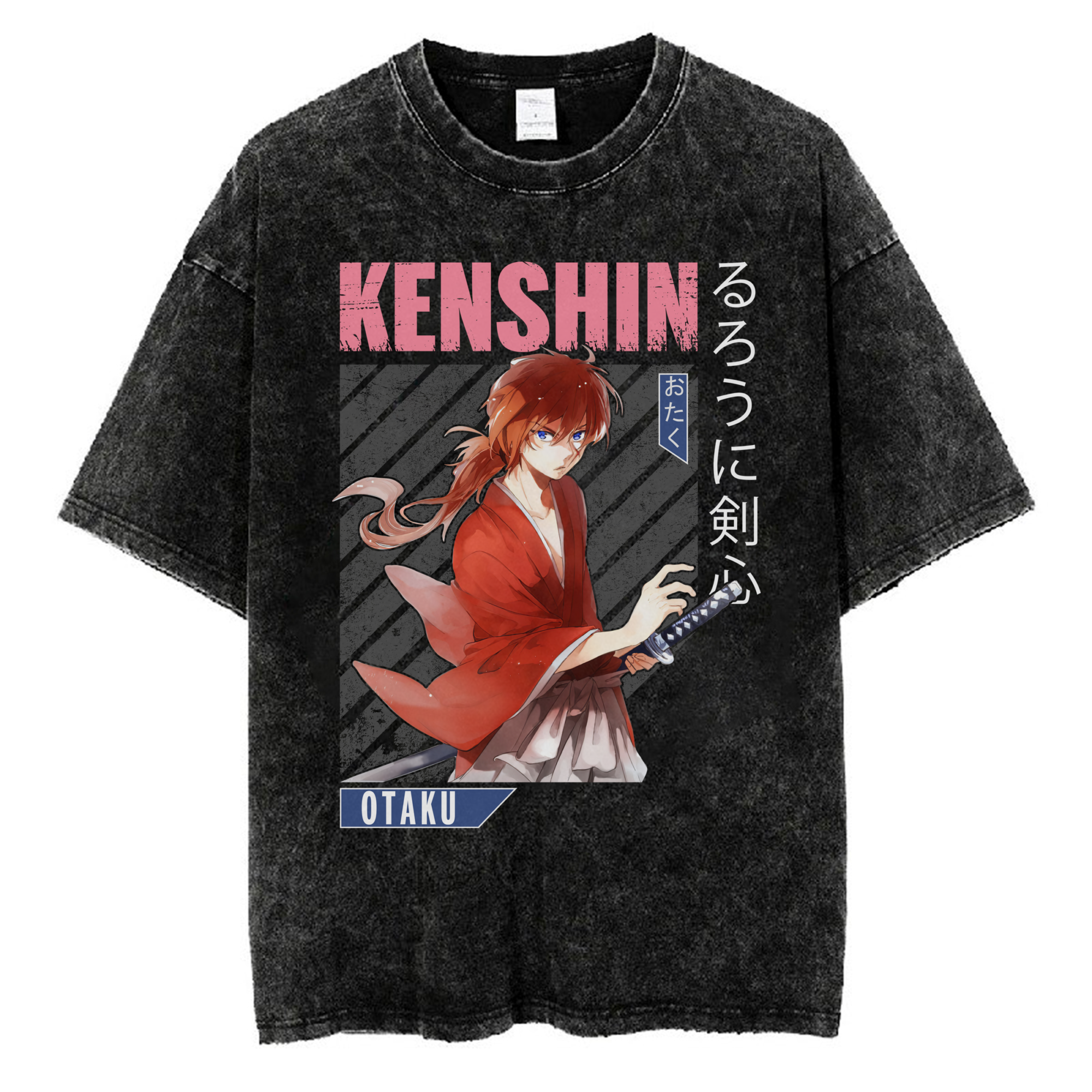 Kenshin Himura Rurouni Kenshin T-shirt V9