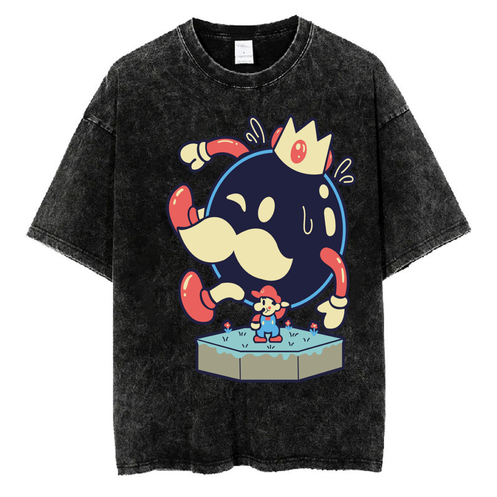 King Bob-omb Mario T-shirt V1