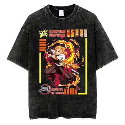 Kyojuro Rengoku Demon Slayer T-shirt V5