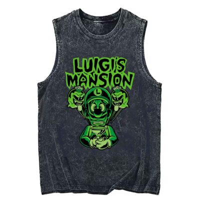 Luigi's Mansion Mario Tank Top V1