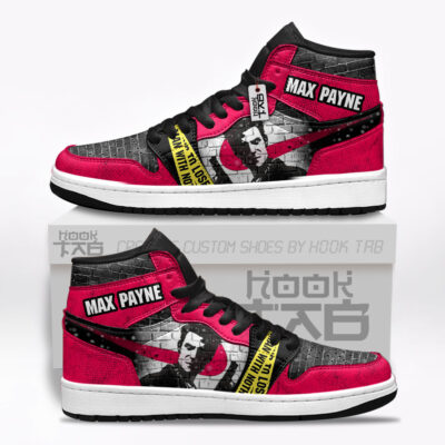 Max Payne J1-Sneakers Custom Games Shoes