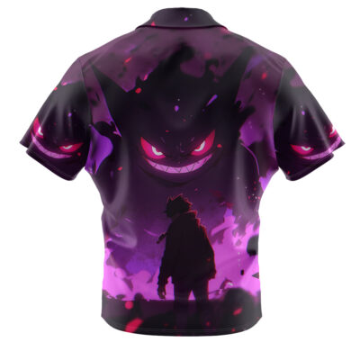 Gengar Pokemon Hawaiian Shirt