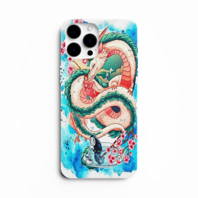 Chihiro Haku and No Face Spirited Away Phone Case