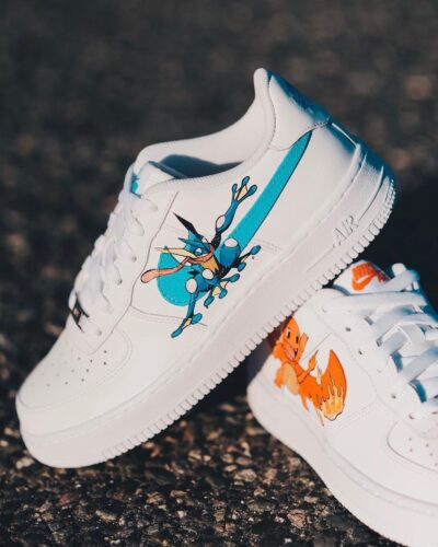 Pokemon - Charmander x Greninja Air Force 1 Custom