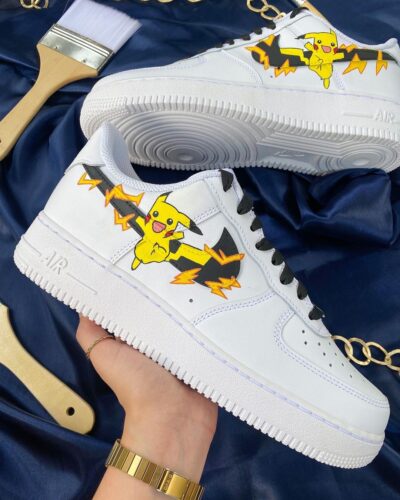 Pokemon - Pikachu Air Force 1 Custom