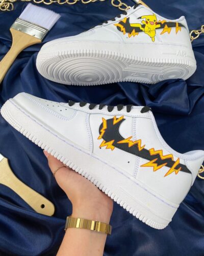 Pokemon - Pikachu Air Force 1 Custom