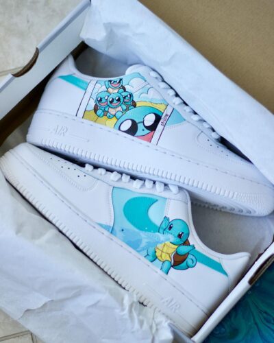 Pokemon - Squirtle Air Force 1 Custom