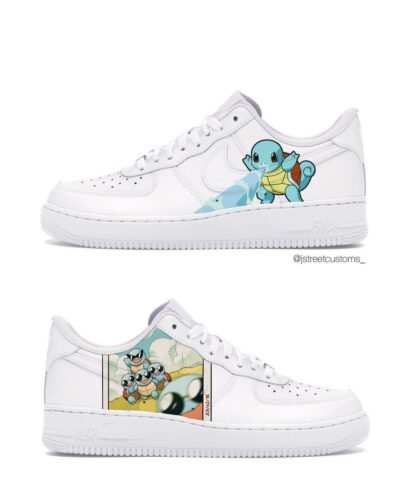 Pokemon - Squirtle Air Force 1 Custom