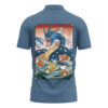 Gyarados and Magikarp Pokemon Japanese Art Polo Shirt