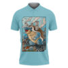 Blastoise Pokemon Japanese Art Polo Shirt