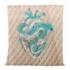 Haku Dragon Spirited Away Quilt Blanket