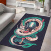 Chihiro Haku and No Face Spirited Away Rug