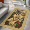 Ninetales Pokemon Japanese Art Rug