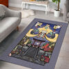 Jirachi Pokemon Japanese Art Rug