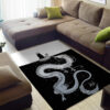 Chihiro No Face and Haku Dragon Spirited Away Rug