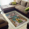 Glaceon Pokemon Japanese Art Rug