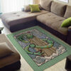 Rayquaza Pokemon Japanese Art Rug