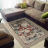 Hisuian Zorua and Zoroark Pokemon Japanese Art Rug